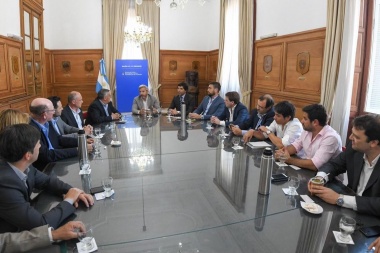 Frigerio con intendentes de Cambiemos de la cuarta: obras y pedido de apoyo a los municipios