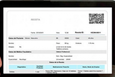 Receta electrónica: Puntos de registro en la Región Sanitaria III