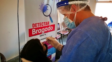 No hay internados en terapia y no se registraron positivos en el DetectAR Bragado