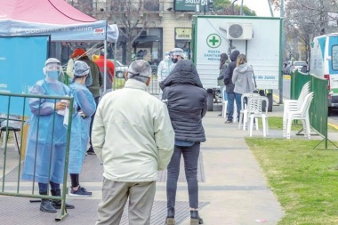 La positividad de covid está por encima del 30% en los hisopados que realiza el municipio