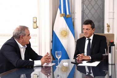 Massa recibió al titular de Coninagro y abordaron la agenda parlamentaria del campo
