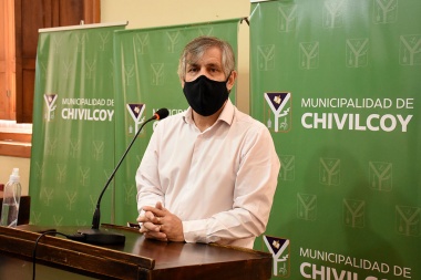 "Hay que bajar la circulación para disminuir el nivel de contagio”, pidió Britos en Chivilcoy