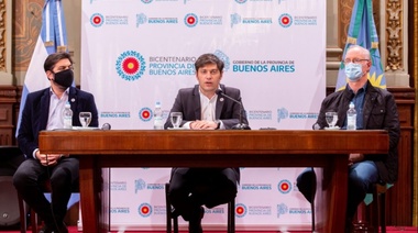 Kicillof: “Podemos avanzar de la era de los aislamientos a la era de los protocolos”