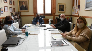 Municipio y provincia se reunieron para comenzar a programar el retorno a clases presenciales