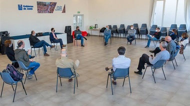 "Seguiremos trabajando en conjunto con provincia y las instituciones", dijo Petrecca