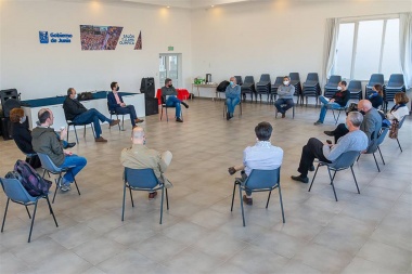"Seguiremos trabajando en conjunto con provincia y las instituciones", dijo Petrecca