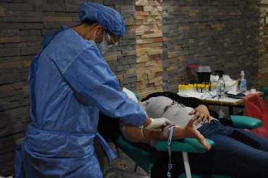 Jornada de donación de plasma de pacientes recuperados de Covid en Estadio Centro