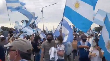 El interior bonaerense se sumó al banderazo contra la expropiación de Vicentin