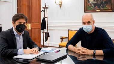 AMBA: Larreta y Kicillof se reúnen para analizar una flexibilización conjunta