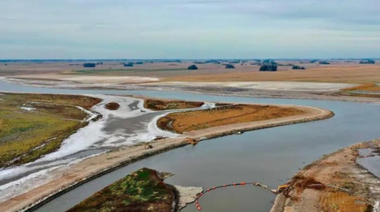 Confirman desde CARBAP que el gobierno reinició obras en el Río Salado