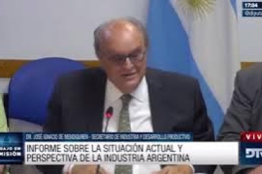 En Diputados, De Mendiguren destacó el aumento de la inversión industrial