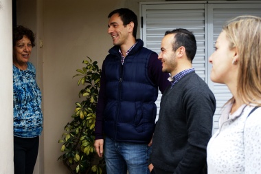 Petrecca encabezó un nuevo timbreo otra vez con la obra pública como base