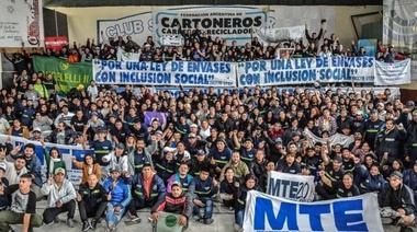 Juninenses participaron del Plenario Nacional de cartoneros y cartoneras