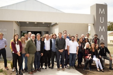Recoulat recibió a Katopodis en T. Lauquen: recorrida de obras y pedidos