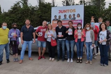 Serenal estuvo en Leandro N. Alem para apoyar a los candidatos locales
