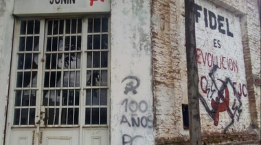 Repudio a acto vandálico en el local del Partido Comunista de Junín