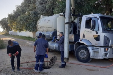 En Junín, el municipio informó sobre la obstrucción intencional de desagües pluviales