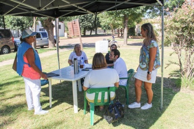El equipo itinerante de salud de Bragado estuvo en Mechita