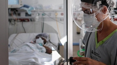 Más del 85% de los internados con COVID-19 en terapia intensiva no estaban vacunados