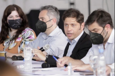Kicillof en Chacabuco con un fuerte mensaje pospandemia
