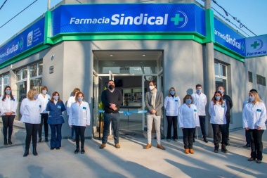 Sindicato de Empleados de Comercio inauguró una nueva farmacia