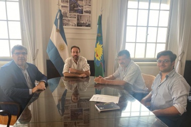 Barenghi se reunió con el ministro de Economía provincial