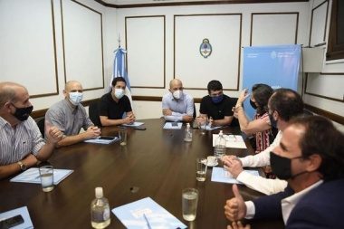 Intendentes del FdT de la cuarta gestionaron en bloque obras ante nación