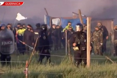 Avanza el desalojo en Guernica tras el rechazo de la Justicia de una nueva prórroga