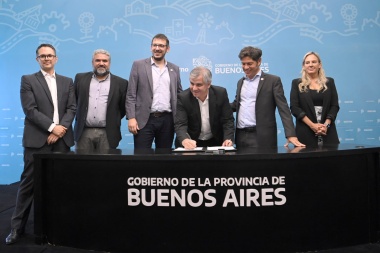 Britos firmó con provincia crédito para acceder a maquinaria