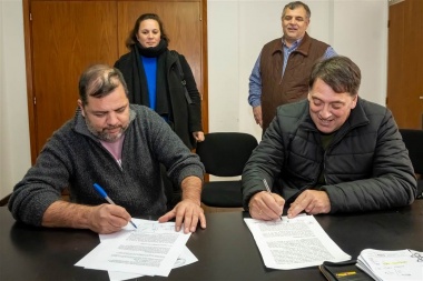 Municipio y sindicato municipal firmaron el acuerdo paritario