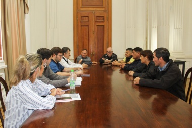 Paritarias municipales en Bragado: Barenghi encabezó la primera de las reuniones