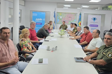 Se reunió la mesa de prevención de delitos rurales en el partido de Junín