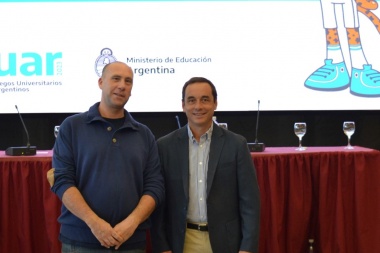Secretaría de Extensión UNNOBA en el lanzamiento de la edición 2023 de los Juegos Universitarios Argentinos