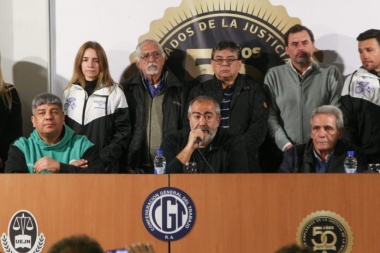 La CGT pidió al gobierno “tomar nota” de la protesta