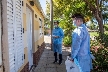 Otra jornada de búsqueda activa de casos sospechosos de Covid-19 en Junín
