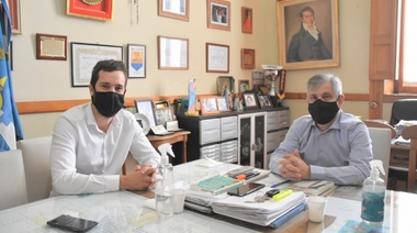 Presupuesto 2021: Britos recibió al senador de JxC, Leandro Blanco