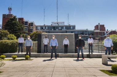 Educación, Seguridad y toma de tierras, ejes del encuentro de intendentes del "Grupo Dorrego"