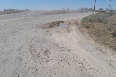 Reclaman a Vialidad Nacional por los pozos del desvío de la variante Chacabuco