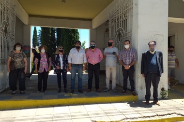 Integrantes de Tercera Posición rindieron homenajes a tres militantes de Junín