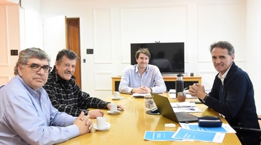 Barenghi mantuvo reuniones con los ministros D'Onofrio y Katopodis