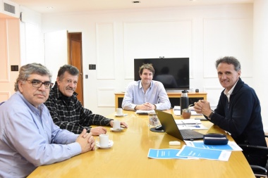 Barenghi mantuvo reuniones con los ministros D'Onofrio y Katopodis