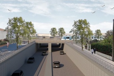 Meoni confirmó la adjudicación de la obra del paso bajo a nivel en Junín