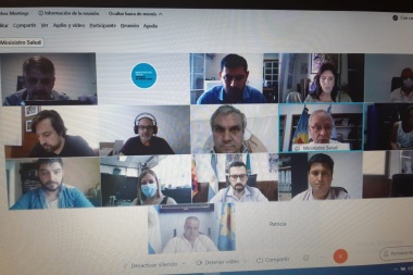 Intendentes independientes se reunieron con Gollán para planificar campaña de vacunación