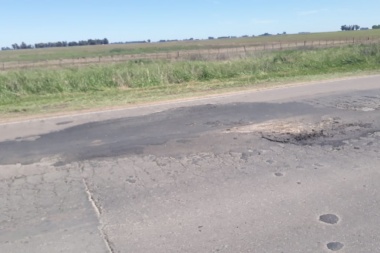 Zuccari pidió a provincia la reparación de la Ruta 50 entre Lincoln y Casares
