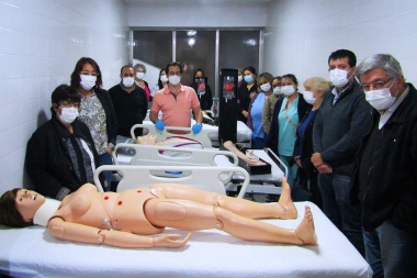 El HIGA Junín incorporó un laboratorio de simulación de enfermería