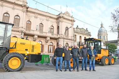 Britos presentó equipamiento adquirido por el Municipio con una inversión de 213 millones de pesos