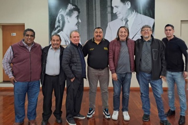 Adaro, junto a dirigentes gremiales, se reunió con el Sindicato de Boxeadores Argentinos