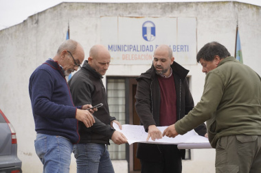 Avanza la planificación de la obra de desagües pluviales para Mechita