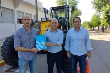 Avellino Zurro llegó a Alberti en el marco del programa "Municipios de Pie"