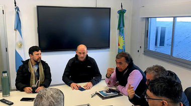 Lago estuvo en la base operativa del Ministerio de Seguridad